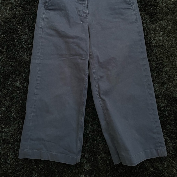 Everlane Wide-Leg Crop Pant in Blue - Picture 2 of 4